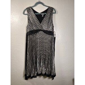 Rabbit Rabbit Rabbit Designs Dress 12 Sleeveless NWT Lined Pleated Skirt Pin-up